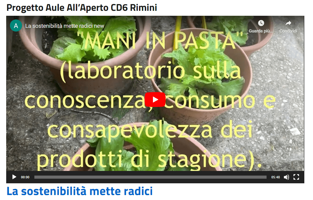 La sostenibilità mette radici