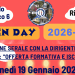 Open Day 2026_27 – Appuntamenti e video dei plessi del CD6